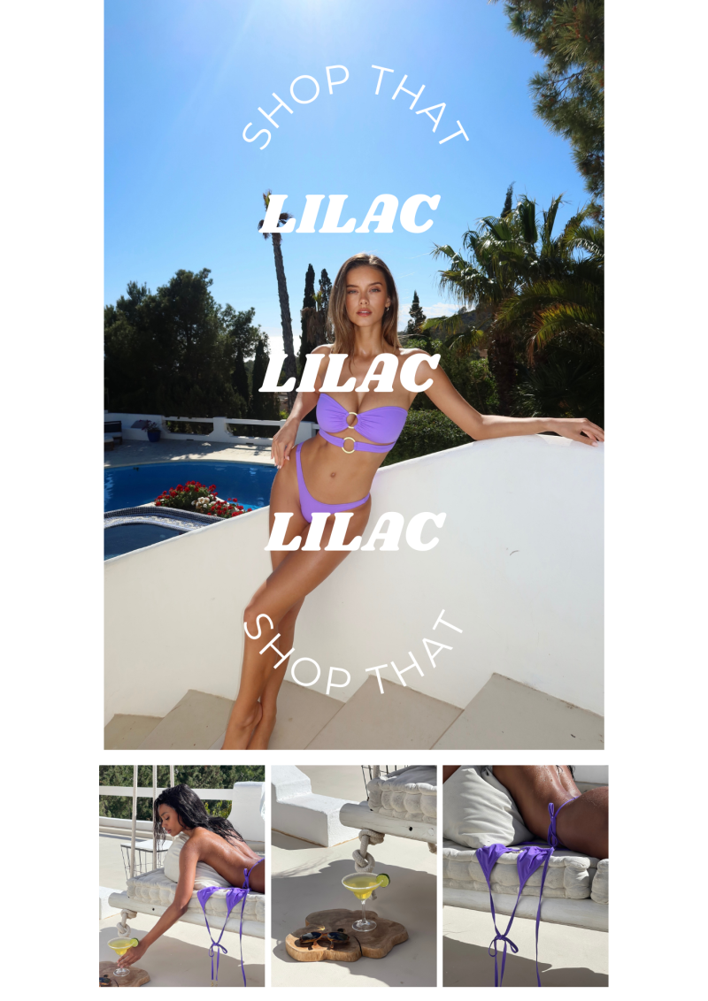 Nicola Cavanis featured in  the Adora Swim advertisement for Spring/Summer 2024