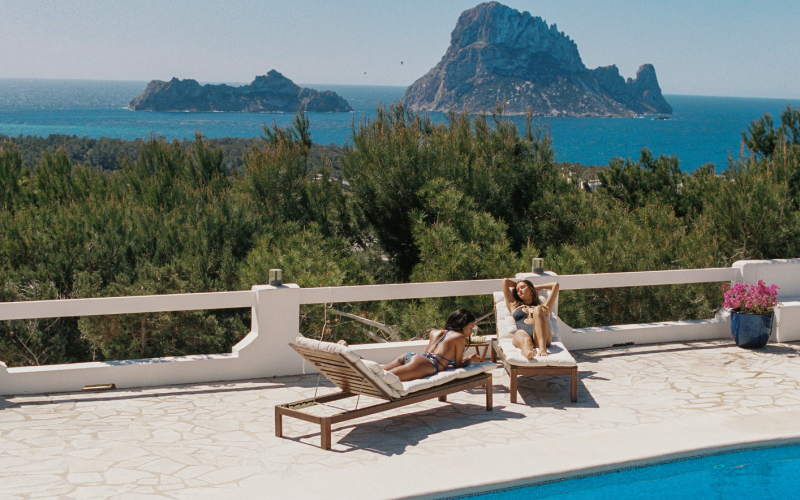 Nicola Cavanis featured in  the Adora Swim advertisement for Spring/Summer 2024