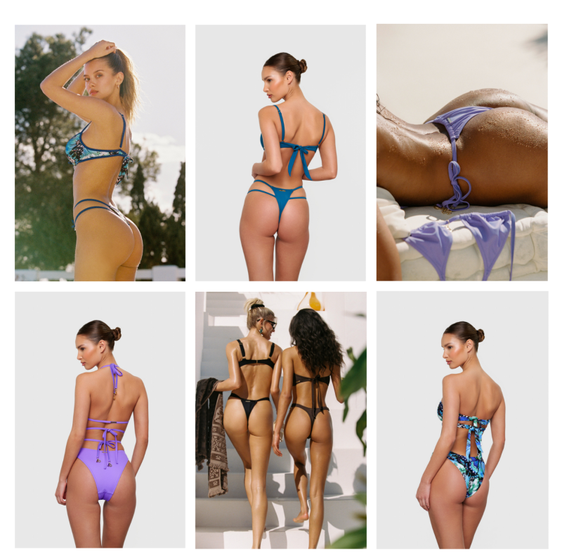 Nicola Cavanis featured in  the Adora Swim advertisement for Spring/Summer 2024
