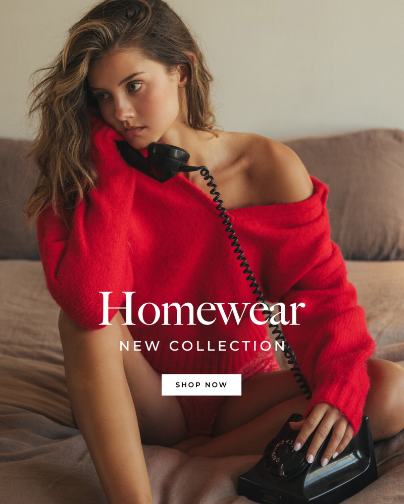 Nicola Cavanis featured in  the Sam Friday lookbook for Autumn/Winter 2024