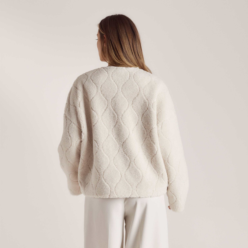 Nicola Cavanis featured in  the Lounge lookbook for Holiday 2024