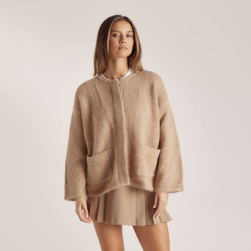 Nicola Cavanis featured in  the Lounge lookbook for Holiday 2024