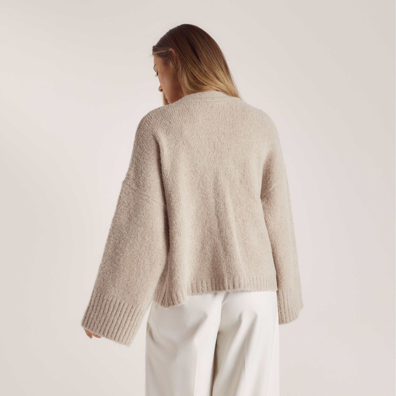Nicola Cavanis featured in  the Lounge lookbook for Holiday 2024