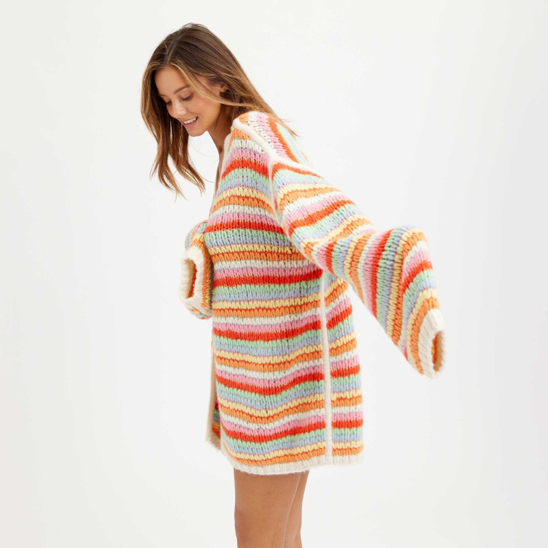 Nicola Cavanis featured in  the Friendly Hunting advertisement for Spring/Summer 2024
