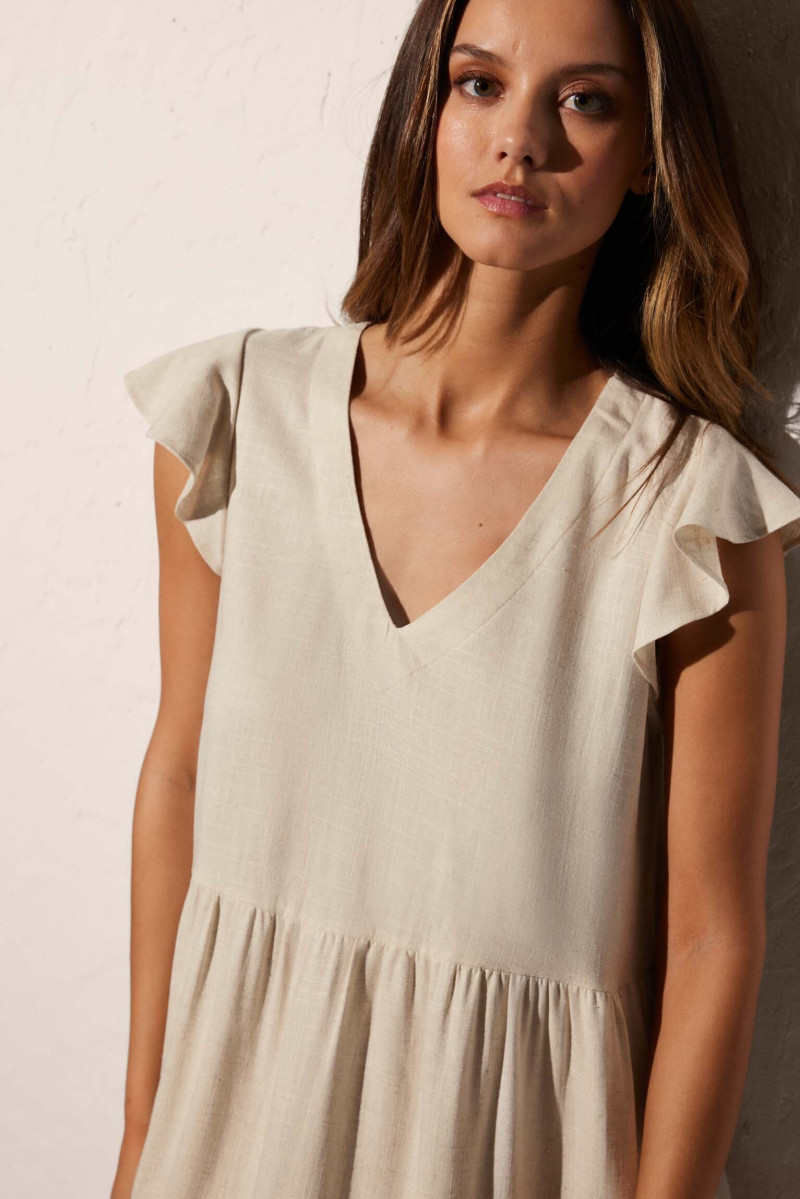 Nicola Cavanis featured in  the Ysabel Mora catalogue for Spring/Summer 2024