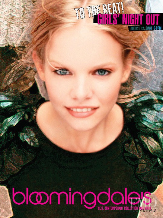 Marloes Horst featured in  the Bloomingdales catalogue for Fall 2010