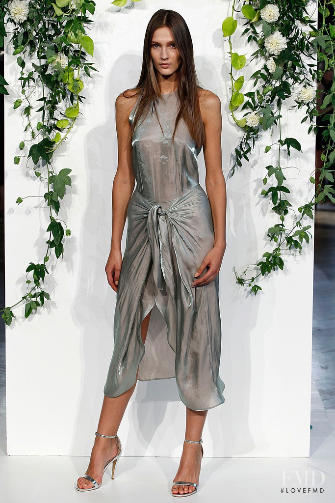 Ana Gilca featured in  the Kaelen fashion show for Spring/Summer 2015