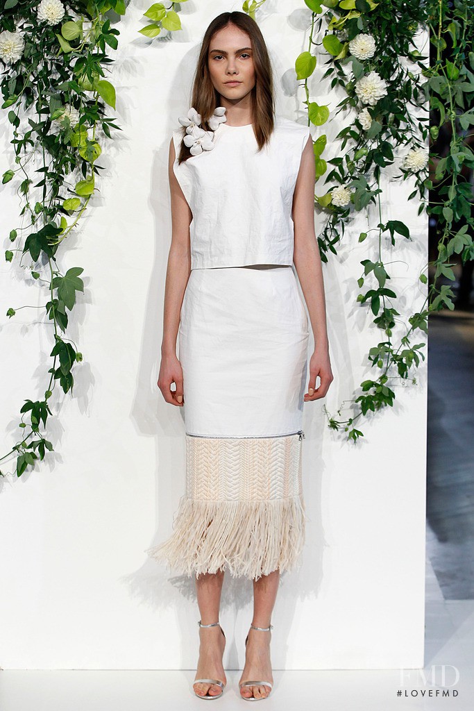 Paula Mulazzani featured in  the Kaelen fashion show for Spring/Summer 2015