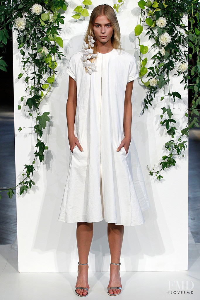 Sanna Bäckström featured in  the Kaelen fashion show for Spring/Summer 2015