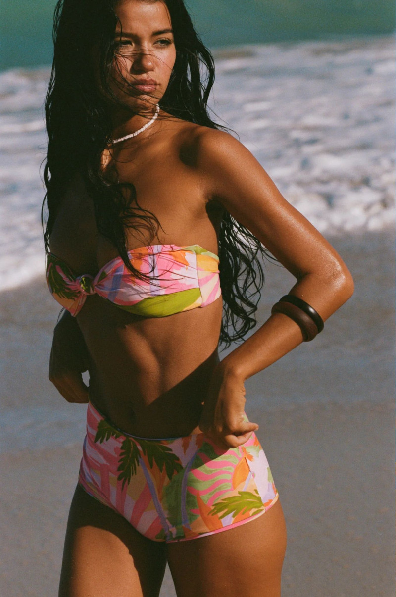 Sydnee Haney featured in  the Skatie catalogue for Summer 2025