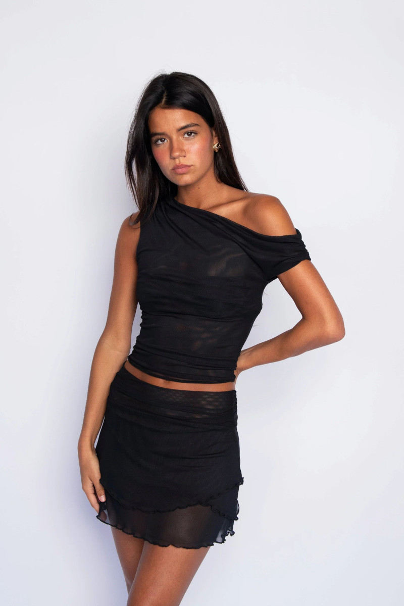 Sydnee Haney featured in  the Skatie catalogue for Summer 2025
