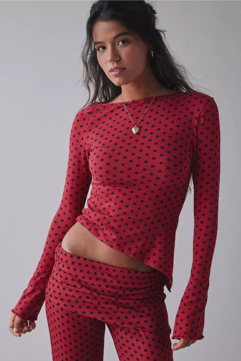 Sydnee Haney featured in  the Urban Outfitters catalogue for Spring/Summer 2025