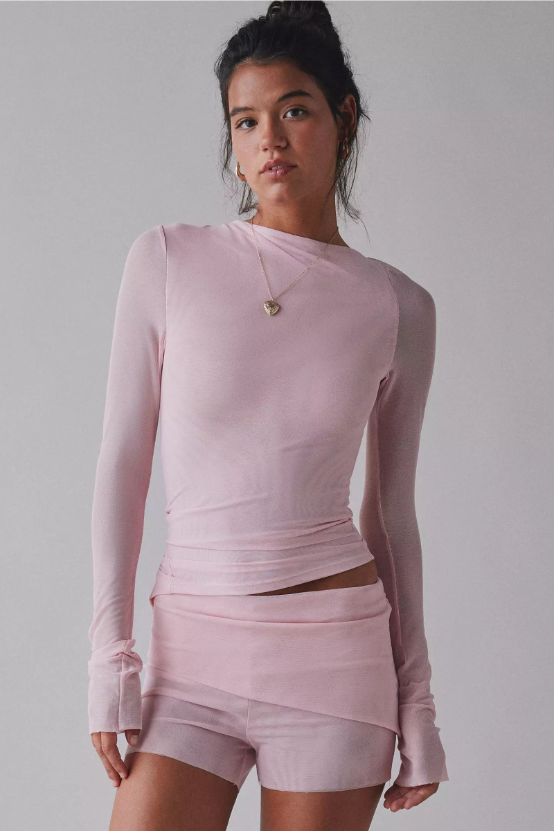 Sydnee Haney featured in  the Urban Outfitters catalogue for Spring/Summer 2025