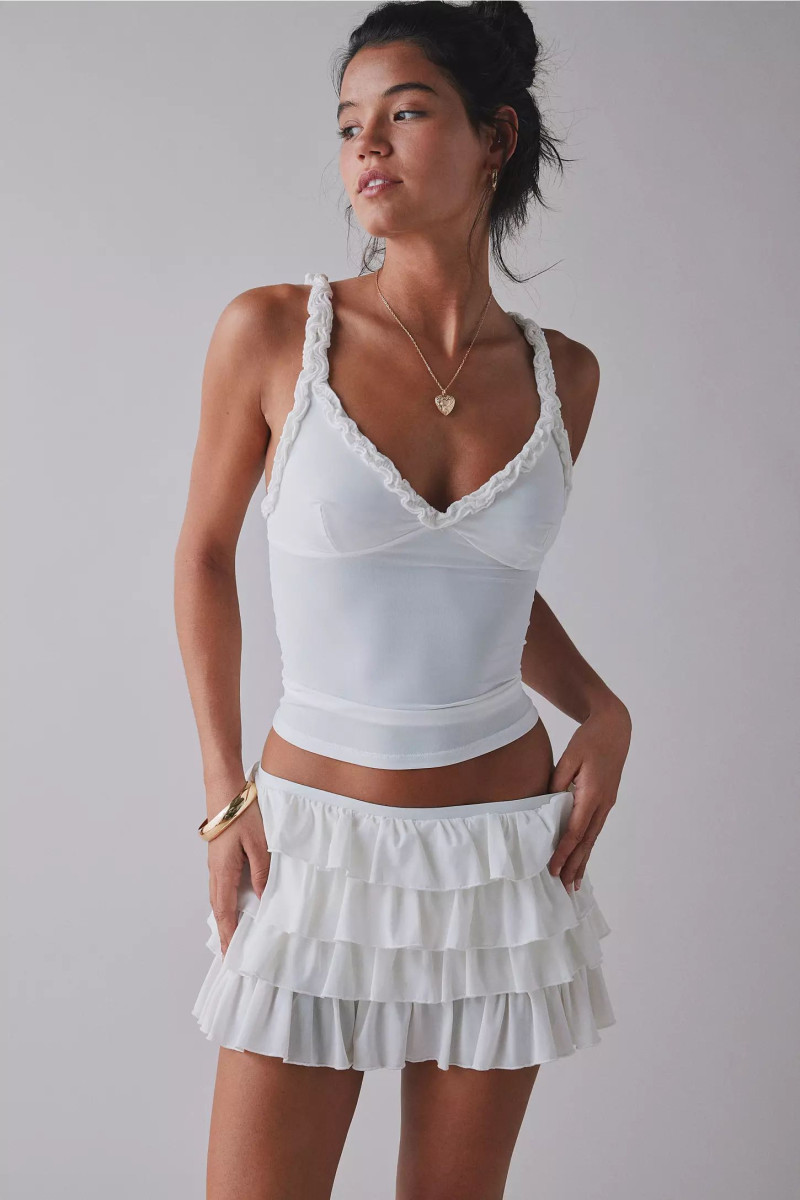 Sydnee Haney featured in  the Urban Outfitters catalogue for Spring/Summer 2025