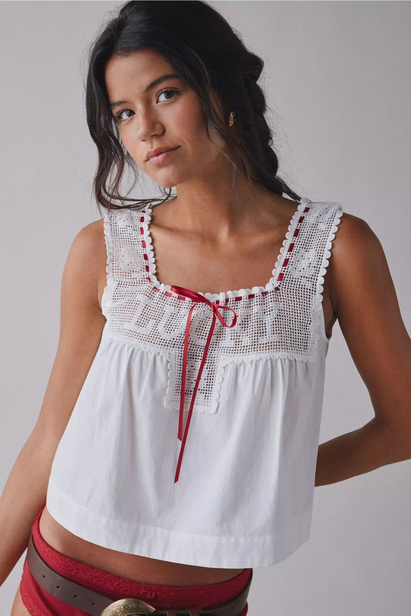 Sydnee Haney featured in  the Urban Outfitters catalogue for Spring/Summer 2025