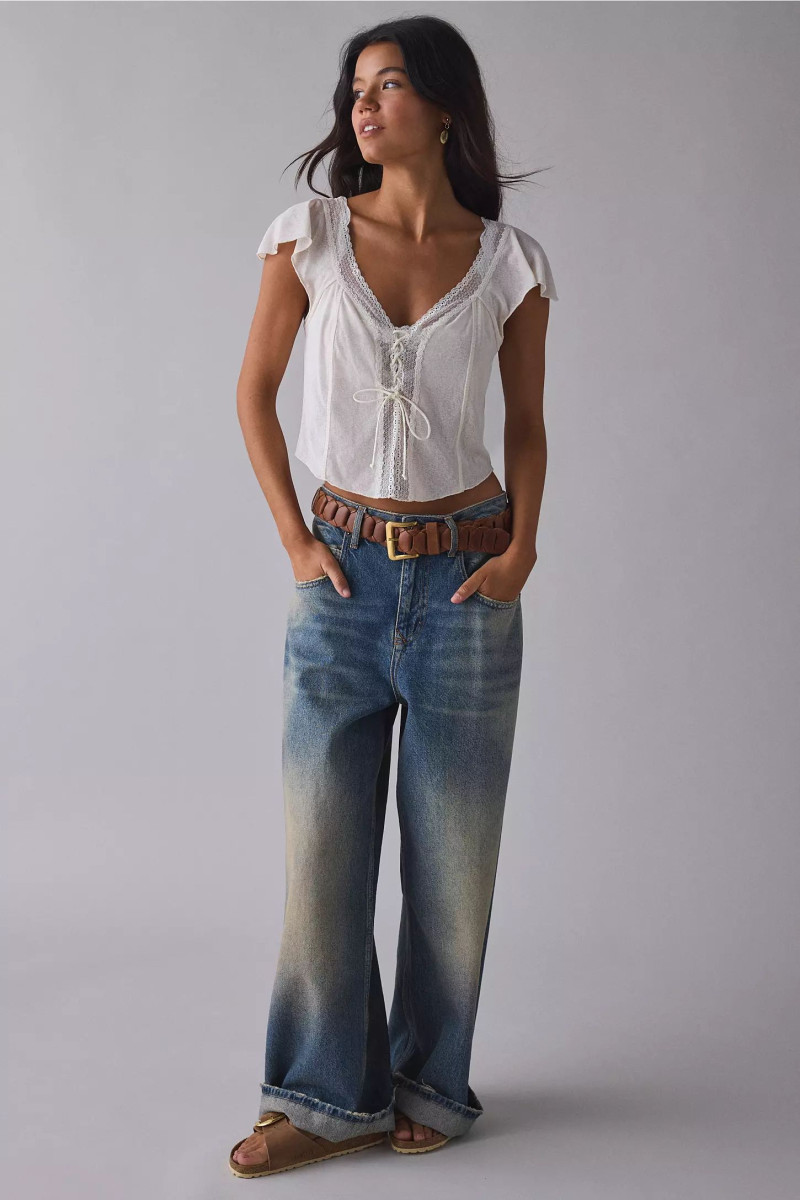 Sydnee Haney featured in  the Urban Outfitters catalogue for Spring/Summer 2025