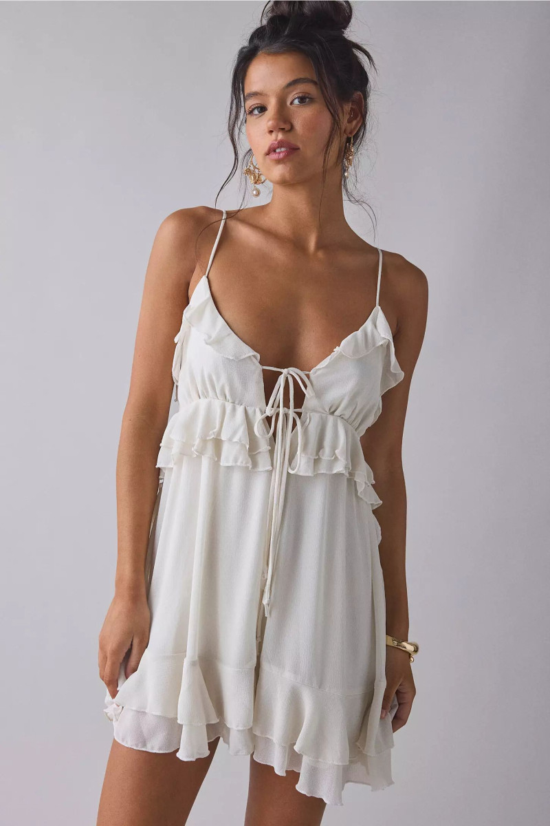Sydnee Haney featured in  the Urban Outfitters catalogue for Spring/Summer 2025