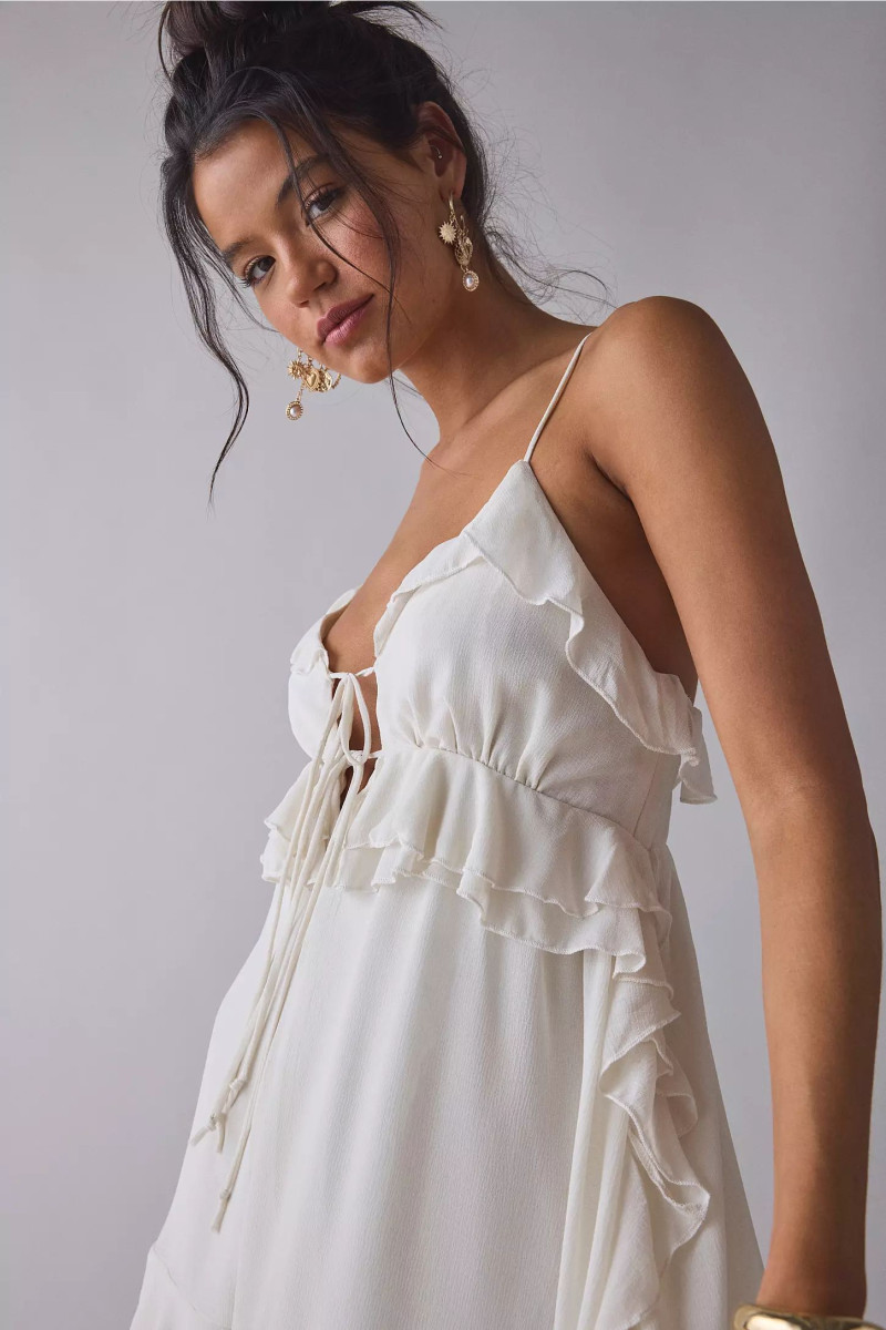 Sydnee Haney featured in  the Urban Outfitters catalogue for Spring/Summer 2025