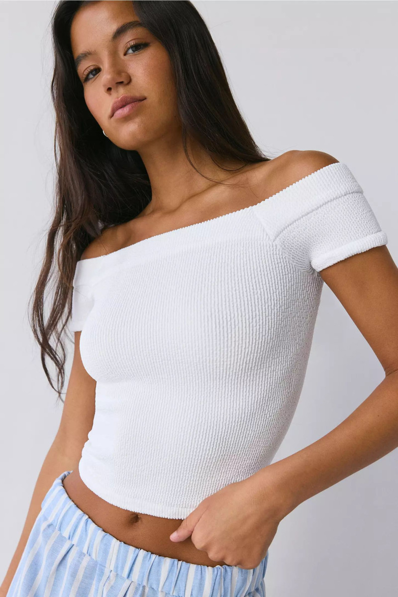 Sydnee Haney featured in  the Urban Outfitters catalogue for Spring/Summer 2025