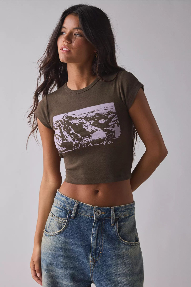 Sydnee Haney featured in  the Urban Outfitters catalogue for Pre-Fall 2025