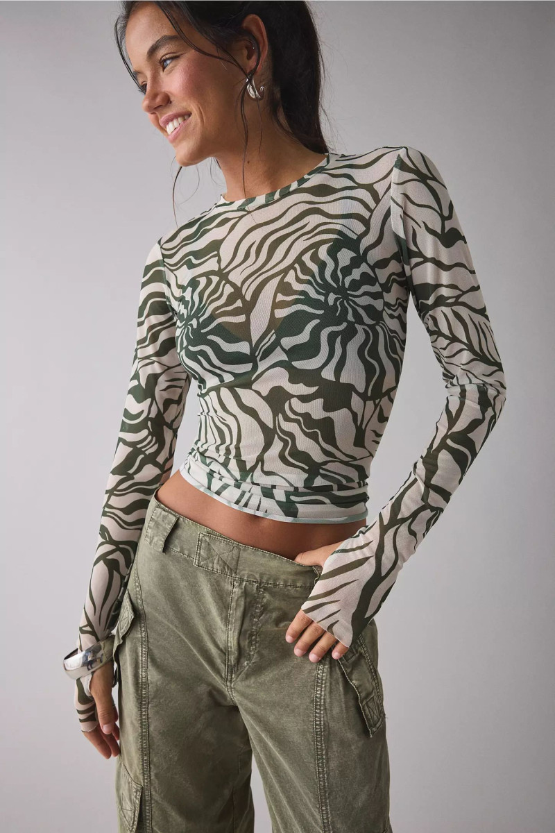 Sydnee Haney featured in  the Urban Outfitters catalogue for Pre-Fall 2025