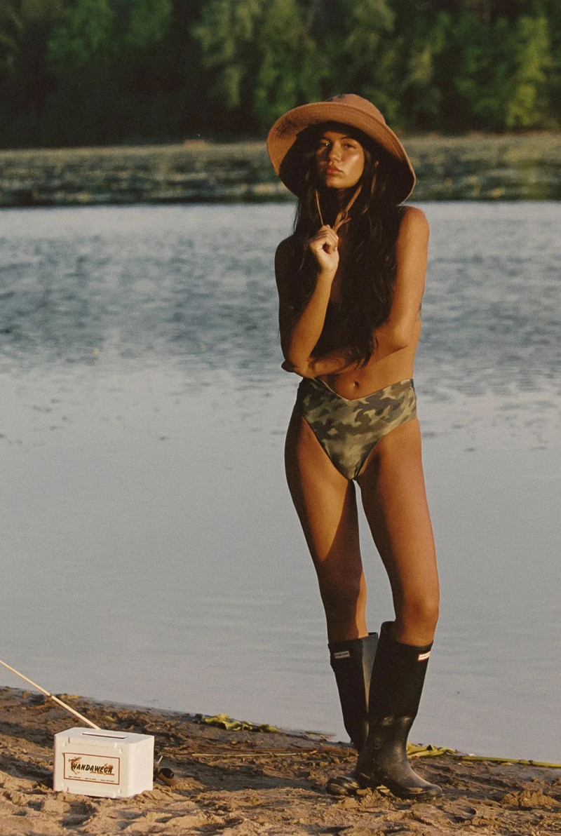 Sydnee Haney featured in  the Skatie catalogue for Pre-Fall 2025