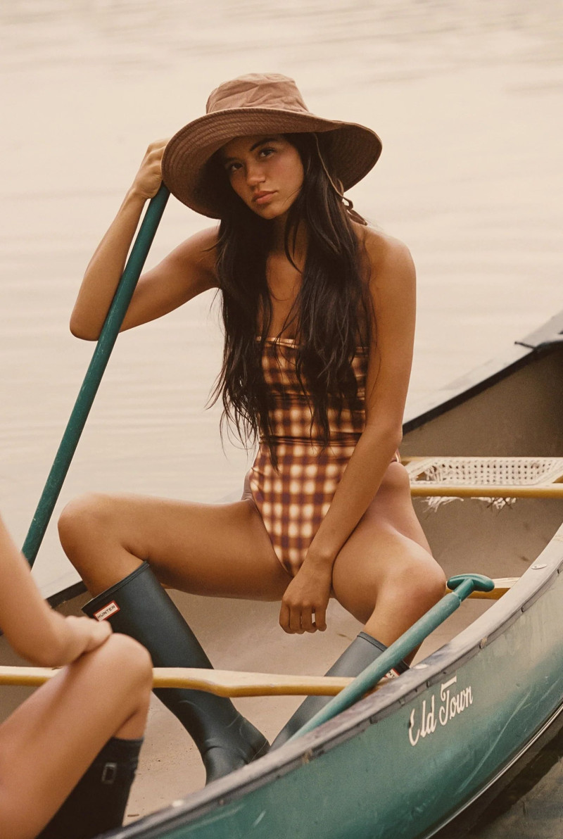Sydnee Haney featured in  the Skatie catalogue for Pre-Fall 2025