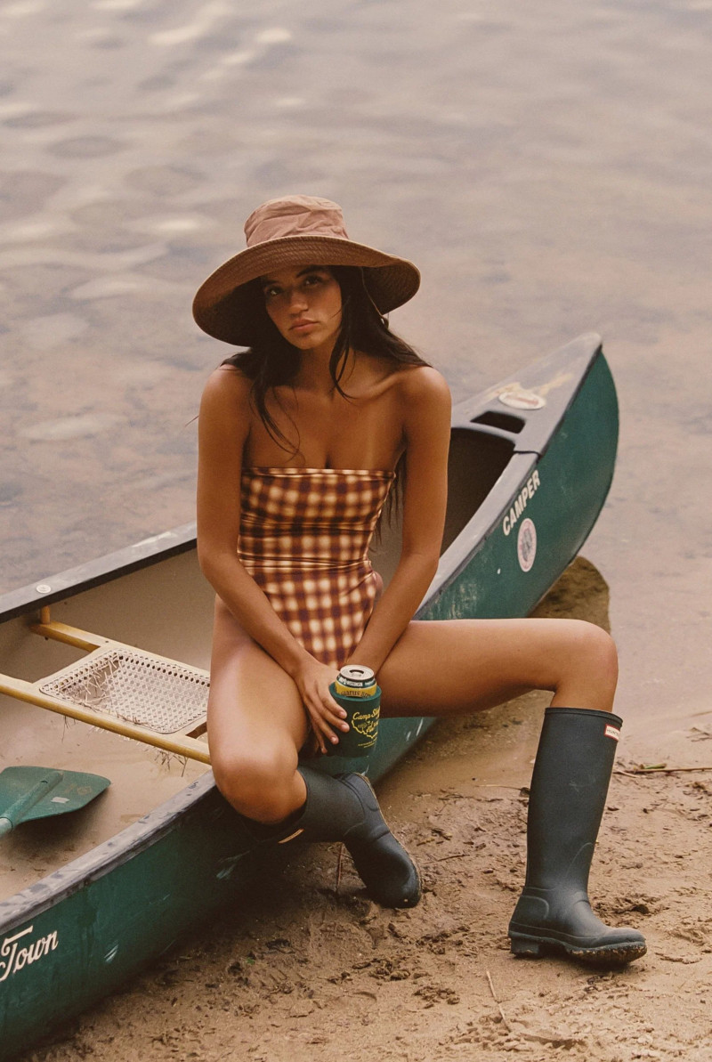 Sydnee Haney featured in  the Skatie catalogue for Pre-Fall 2025