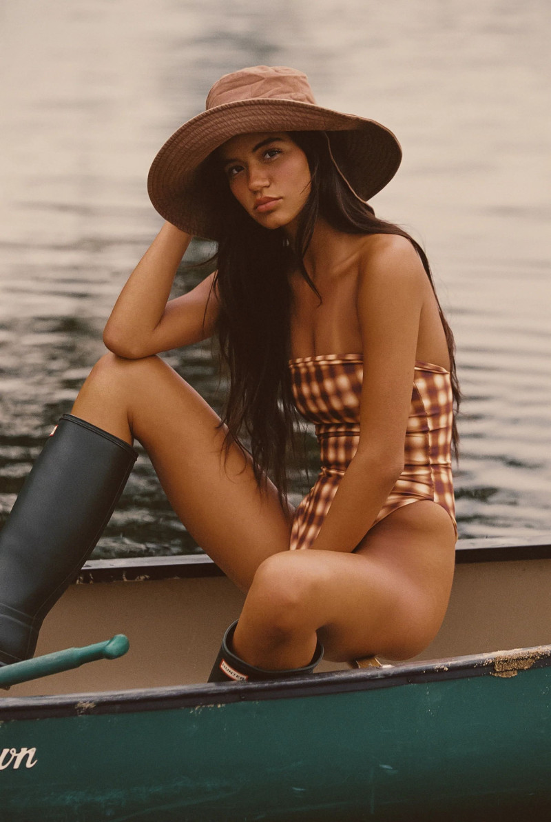 Sydnee Haney featured in  the Skatie catalogue for Pre-Fall 2025