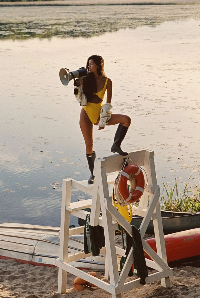 Sydnee Haney featured in  the Skatie catalogue for Pre-Fall 2025