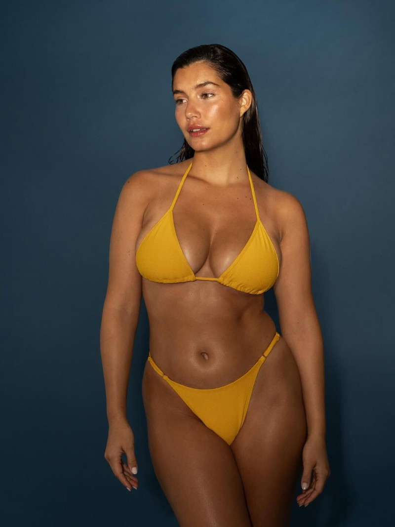 Carminho Sousa Guedes featured in  the Aizu Swim lookbook for Summer 2025