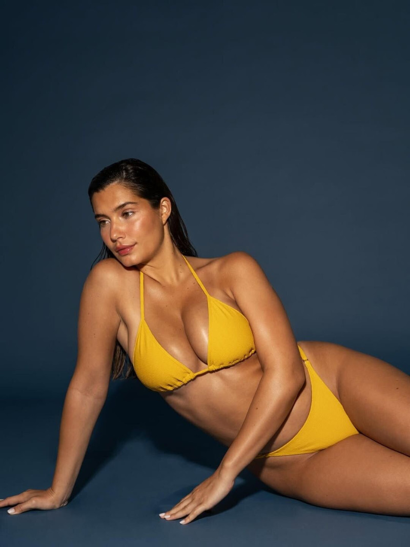 Carminho Sousa Guedes featured in  the Aizu Swim lookbook for Summer 2025
