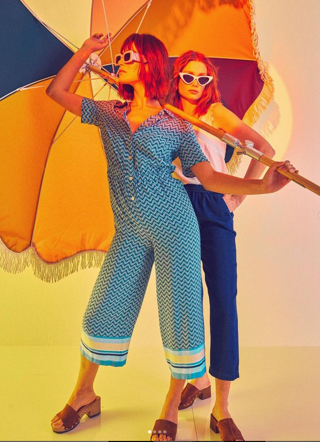 Karoline Seul featured in  the Zero advertisement for Autumn/Winter 2023
