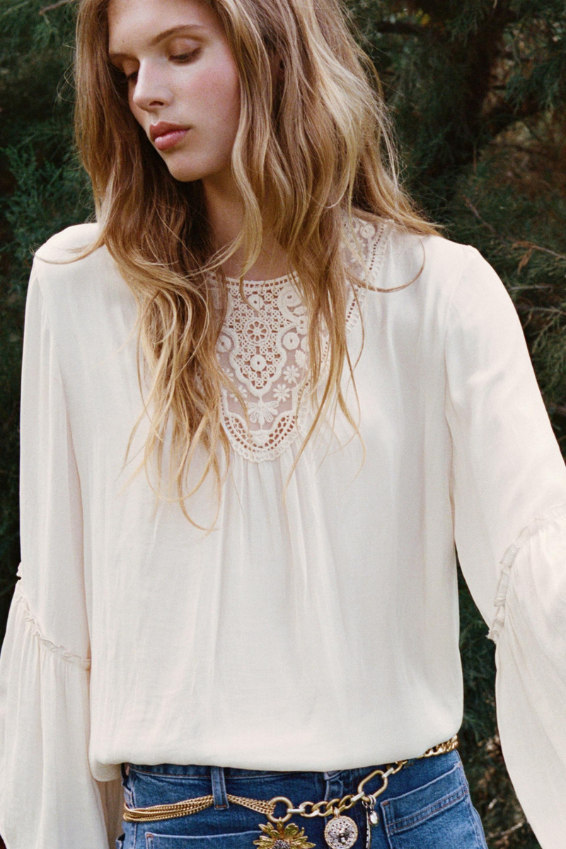 Ida Heiner featured in  the Zara catalogue for Summer 2025