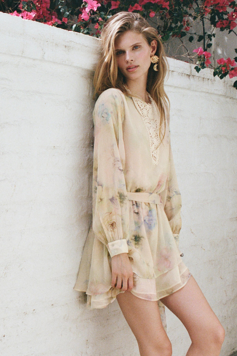 Ida Heiner featured in  the Zara catalogue for Summer 2025