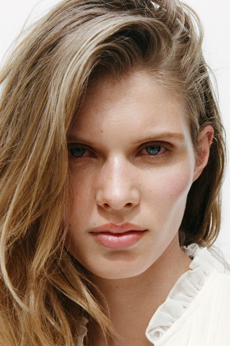 Ida Heiner featured in  the Zara catalogue for Summer 2025