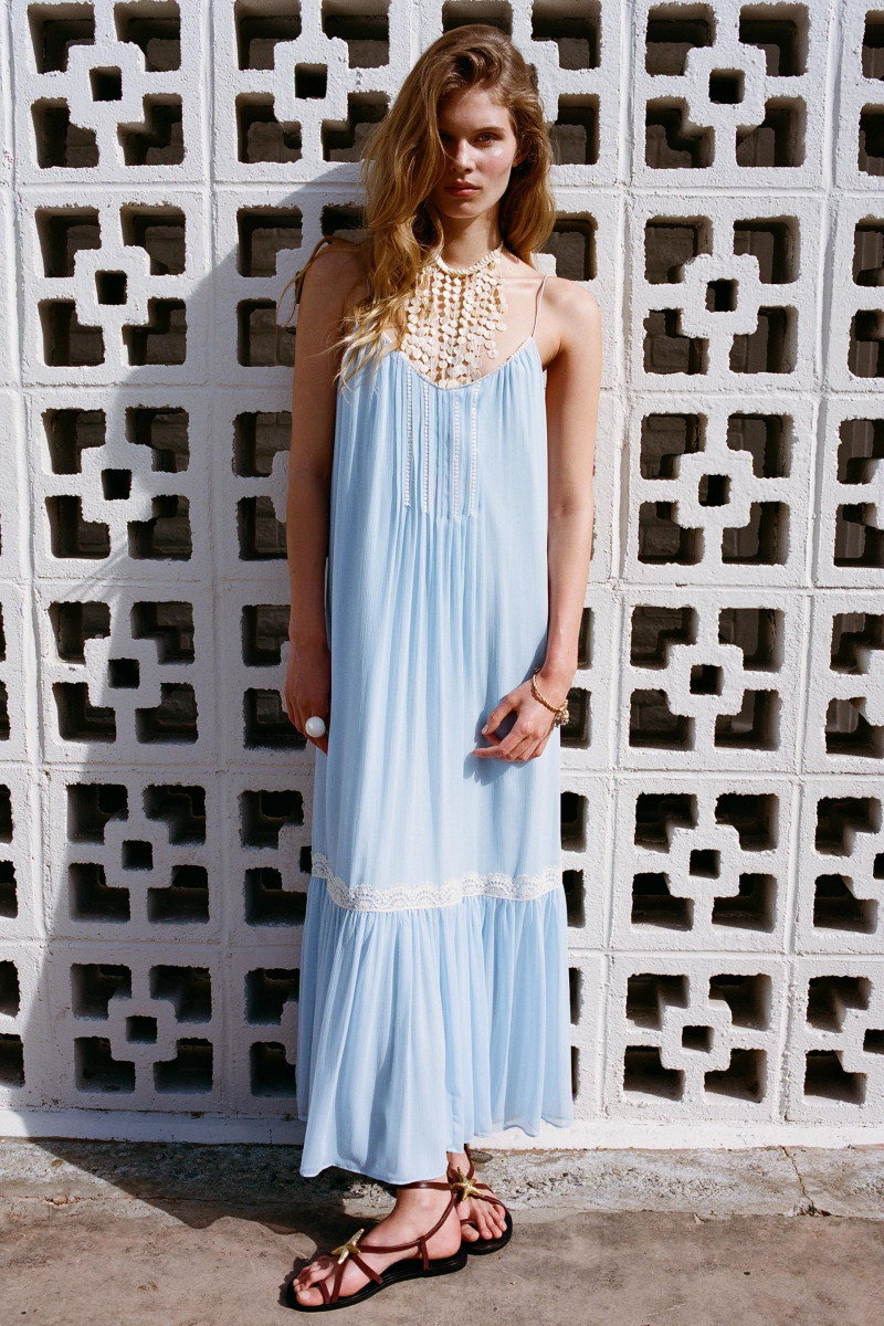 Ida Heiner featured in  the Zara catalogue for Summer 2025