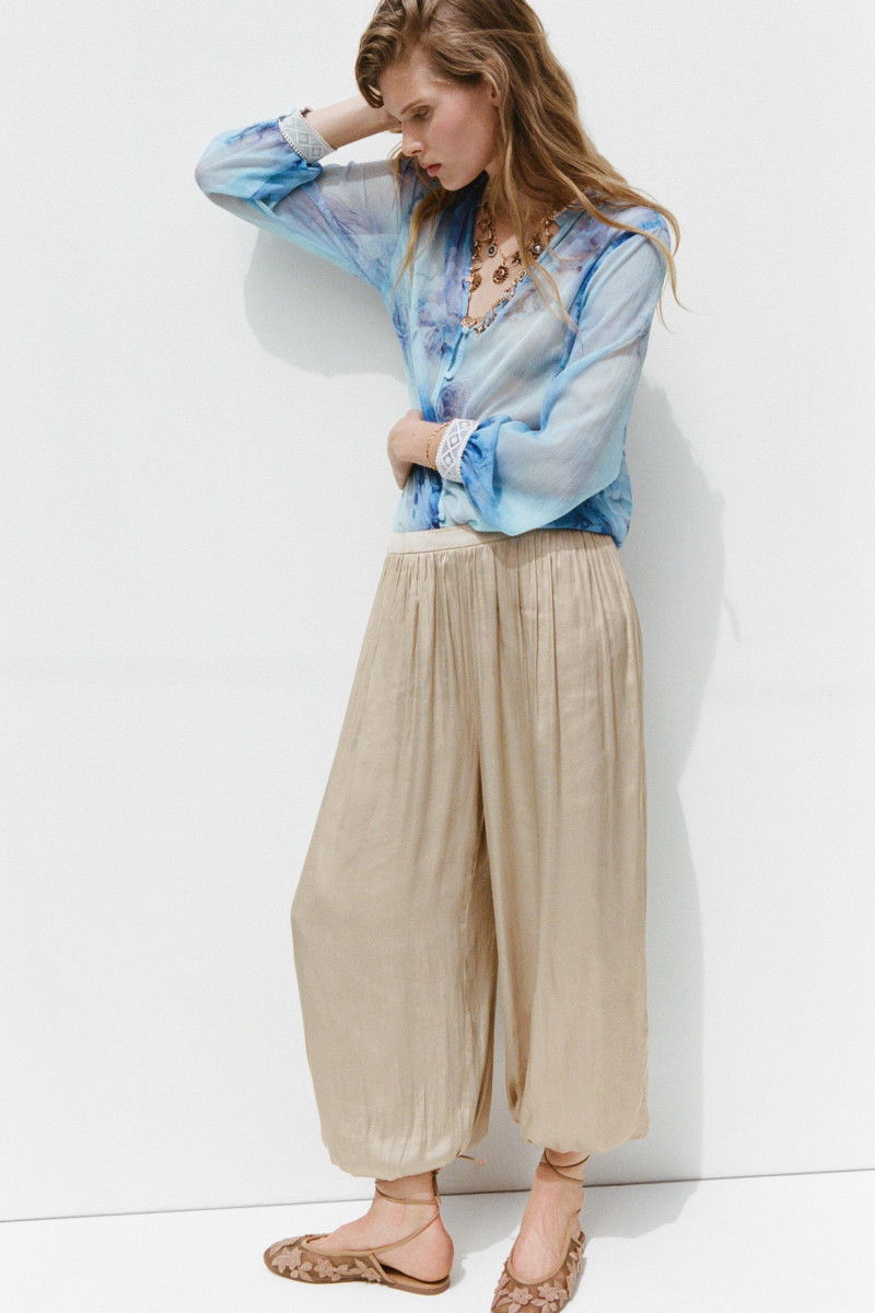 Ida Heiner featured in  the Zara catalogue for Summer 2025