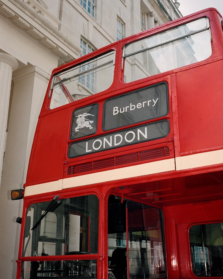 Burberry Back to the City advertisement for Fall 2025