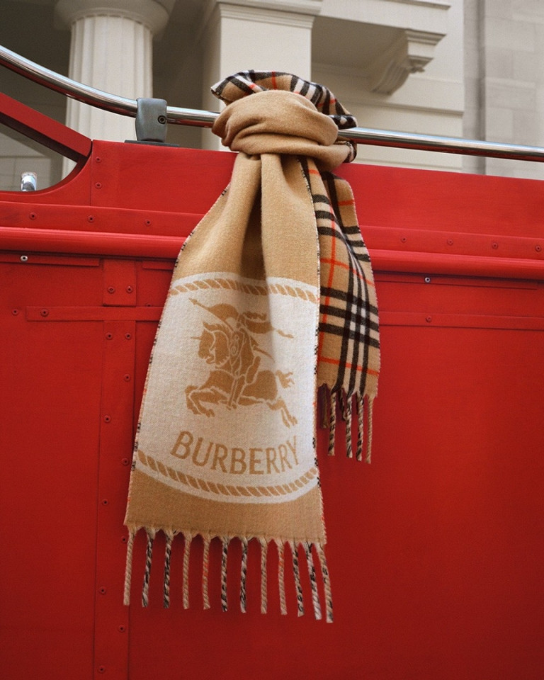 Burberry Back to the City advertisement for Fall 2025