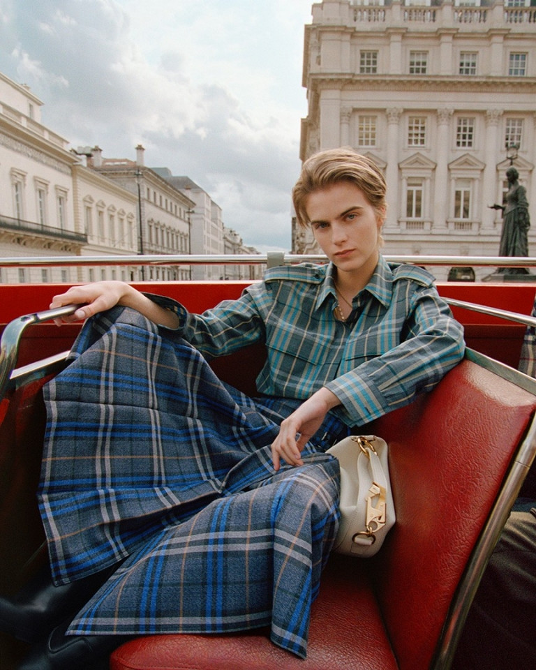 Burberry Back to the City advertisement for Fall 2025