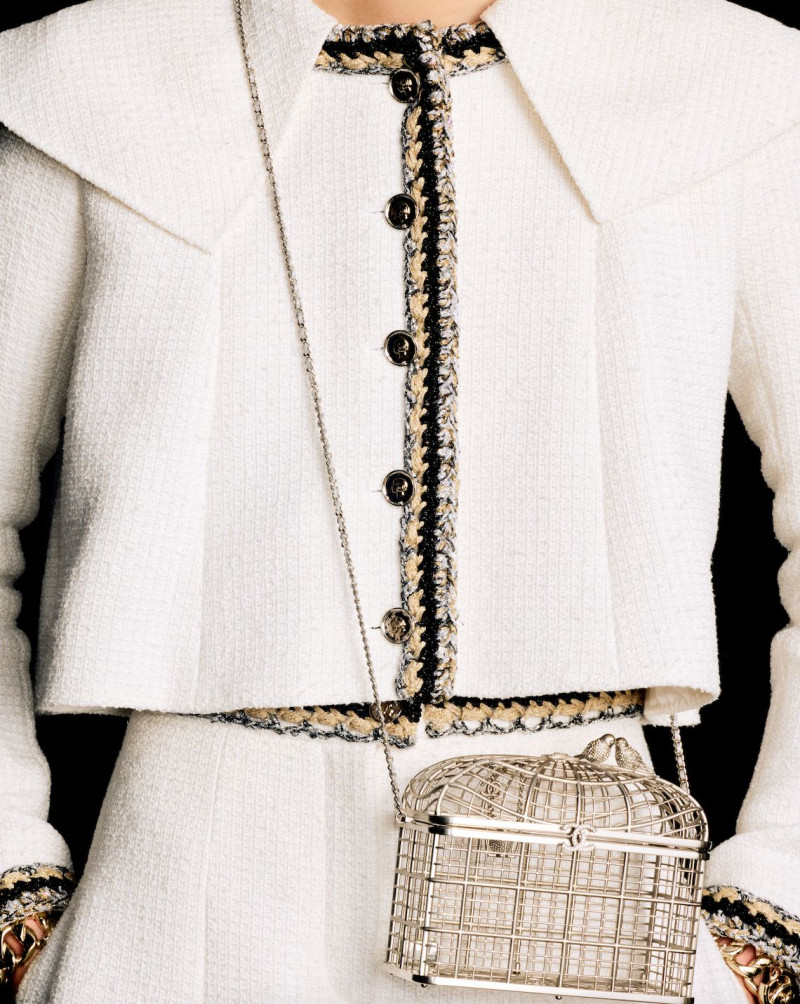 Ida Heiner featured in  the Chanel lookbook for Spring/Summer 2025