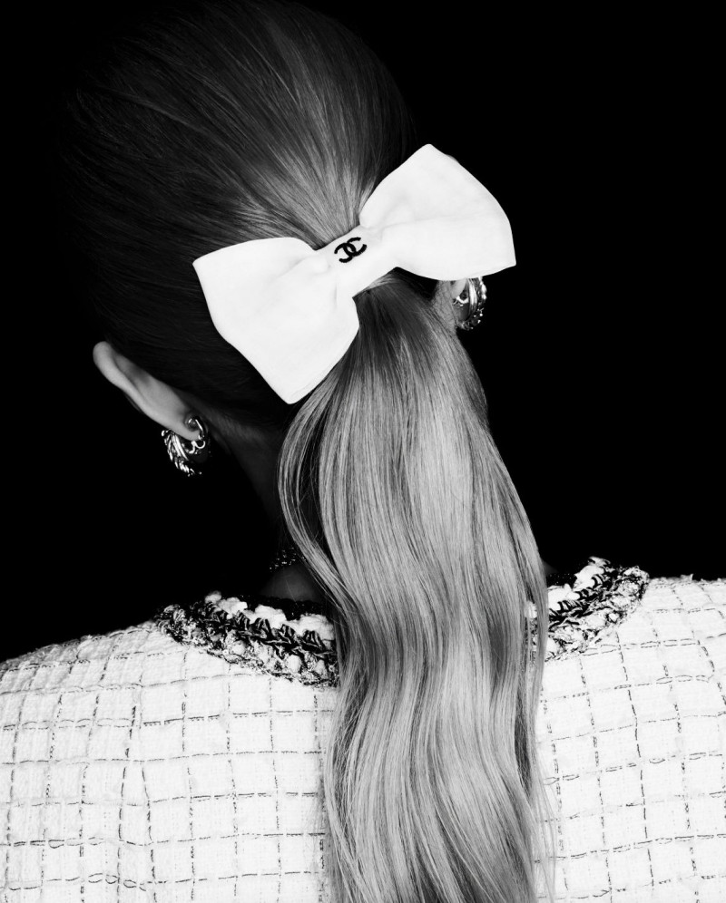 Ida Heiner featured in  the Chanel lookbook for Spring/Summer 2025