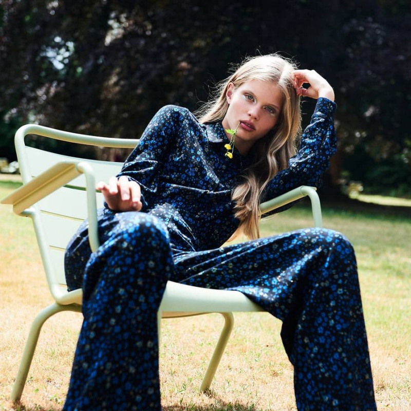 Ida Heiner featured in  the Stine Goya lookbook for Autumn/Winter 2018