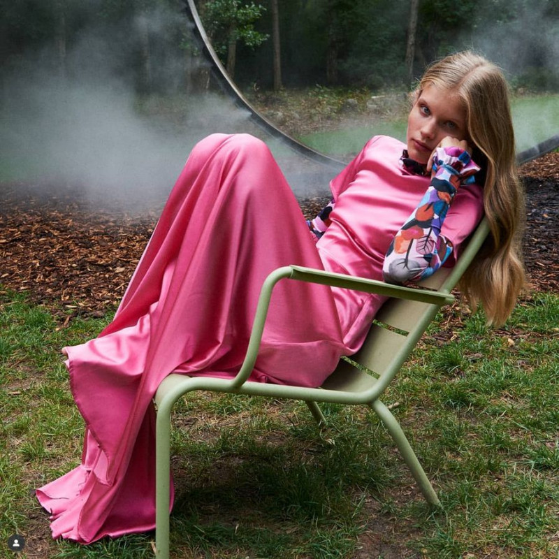 Ida Heiner featured in  the Stine Goya lookbook for Autumn/Winter 2018