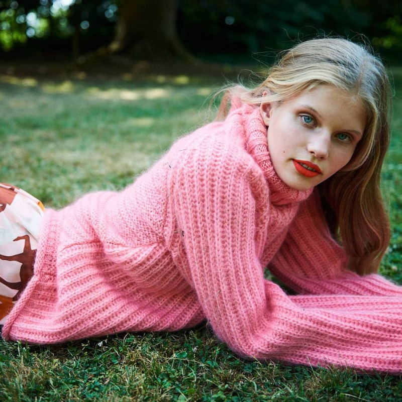 Ida Heiner featured in  the Stine Goya lookbook for Autumn/Winter 2018