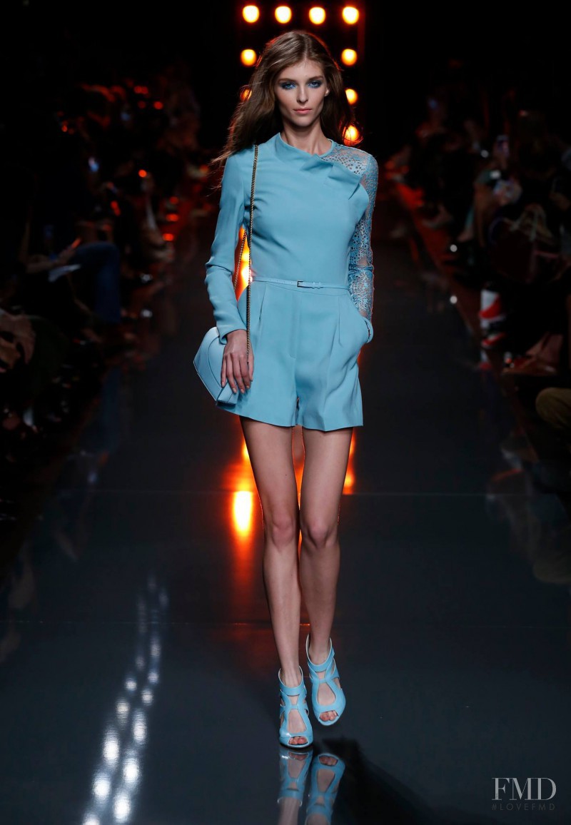 Anastasia Lagune featured in  the Elie Saab fashion show for Spring/Summer 2015