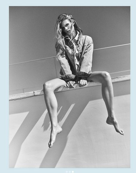 Ida Heiner featured in  the Zara lookbook for Summer 2025