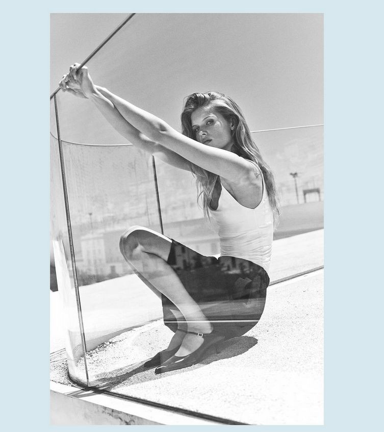 Ida Heiner featured in  the Zara lookbook for Summer 2025