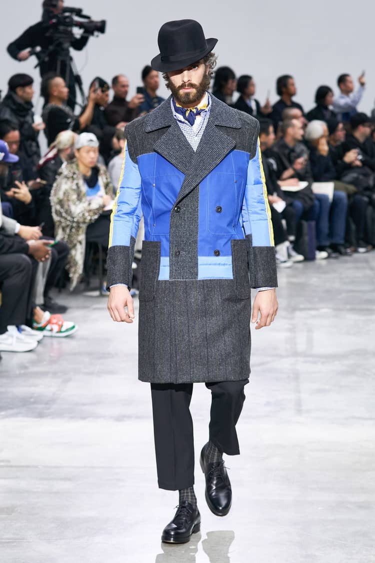 Benjamin Mahieux featured in  the Junya Watanabe fashion show for Autumn/Winter 2020